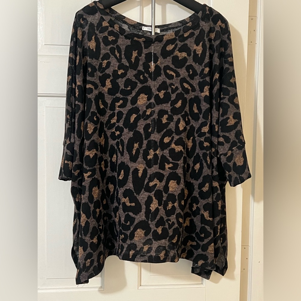 Cherish dolman sleeve knit oversized top